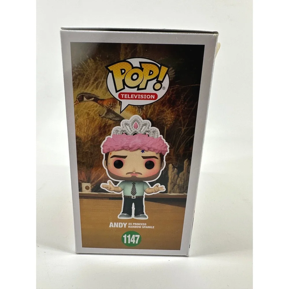Funko Pop Parks and Recreation Andy as Princess Rainbow Sparkle 1147 Figure